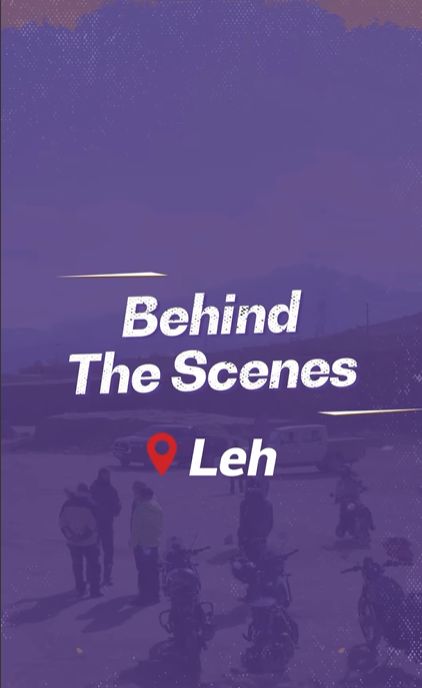 Apollo Tyres Bad Road Buddies shot in Leh